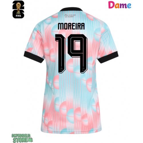 Belgien Diego Moreira #19 Replika Udebanetrøje Dame VM 2026 Kortærmet